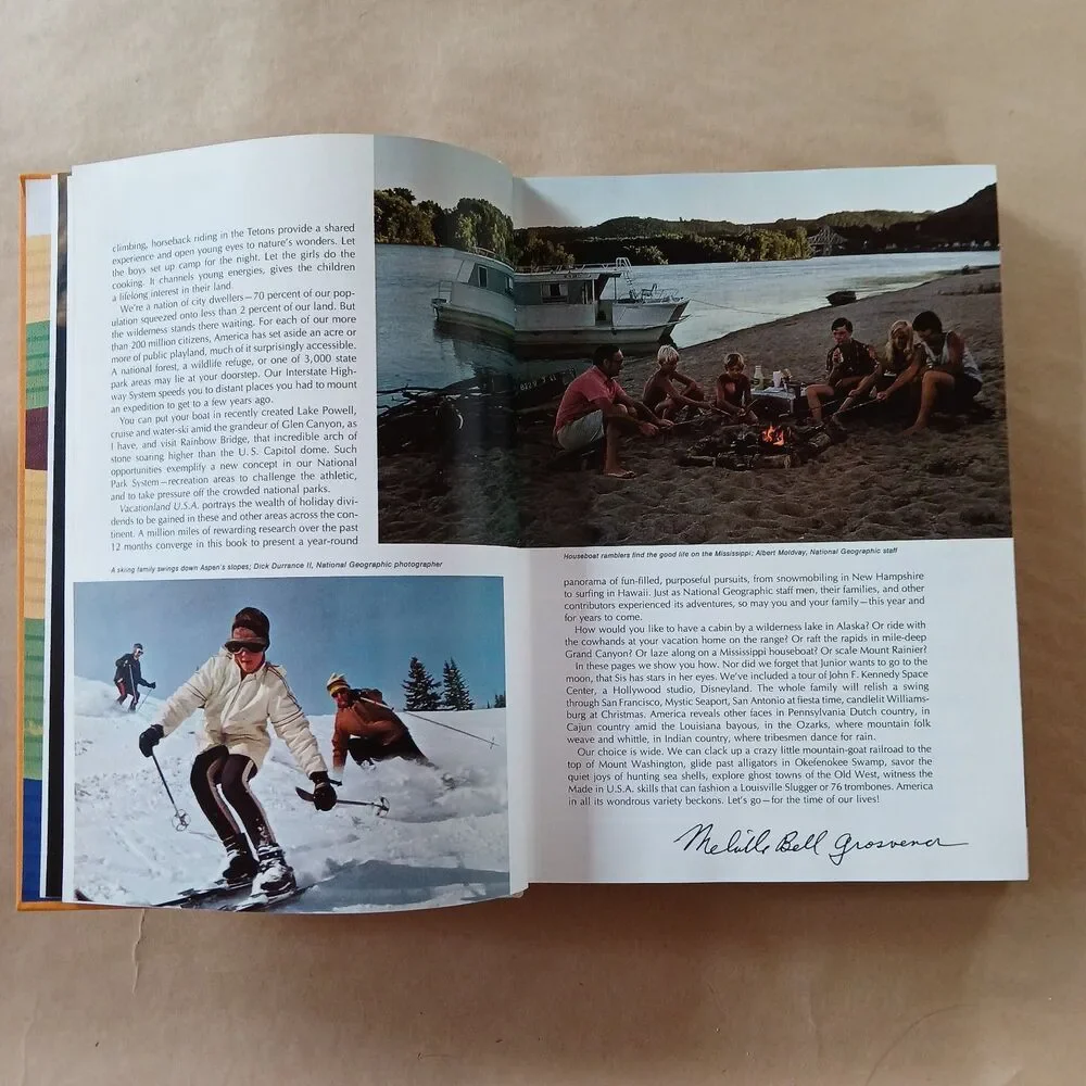 Vacationland U.S.A by National Geographic Book Service Staff (Hardcover) 1972 - Picture 7 of 7